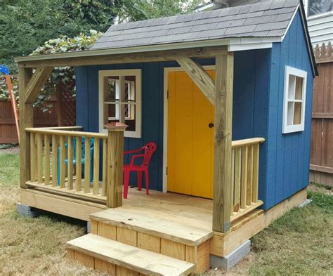 outdoor playhouse roofing ideas